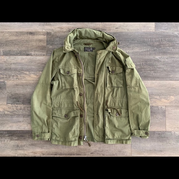 J Crew Field Mechanic Military Jacket - Picture 2 of 7